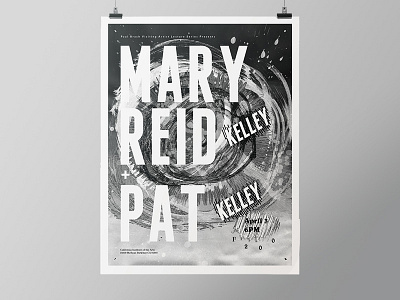 poster for mary pat and reid pat poster