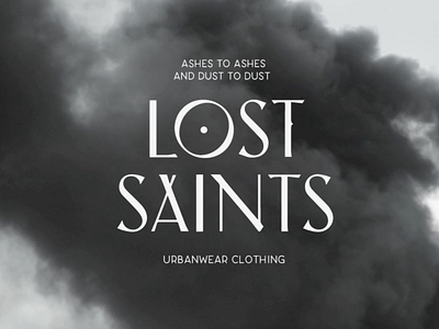 Logo Concept for Lost Saints. branding design graphic design illustration illustrator logo typography ui ux vector