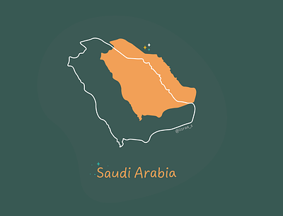 saudi drawing illustration saudi arabia