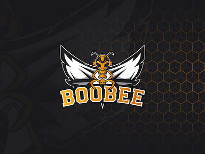 Esports Gaming Logo BooBee For Twitch Streamer abstract aggressive branding dark esports gaming illustration logo streamer twitch