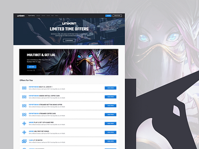 Promotional Landing Page For Unikrn