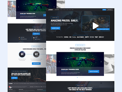 Promotional Landing Page For Unikrn