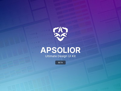 Biggest Design UI Kit & Design System by Apsolior apsolior autolayout beta version clean design design system design ui kit freebie minimal simple ui ux