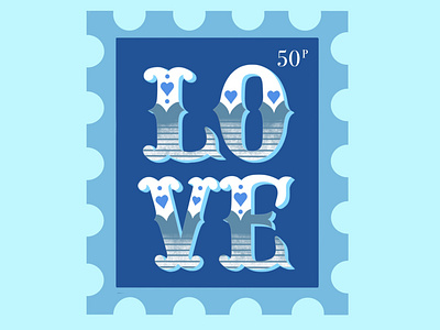 Postal Stamp of Love