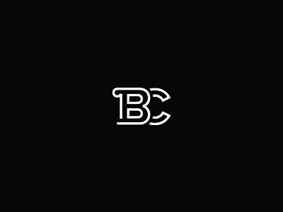 BC Monogram attonrny b law lawyer logo minimal modern monogram ny pillar