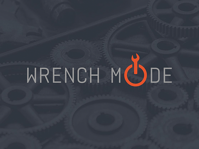 WrenchMode branding identity logo maintenance startup