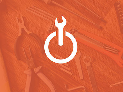 WrenchMode Icon branding identity logo maintenance startup