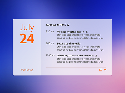 Calendar Widget Revisited