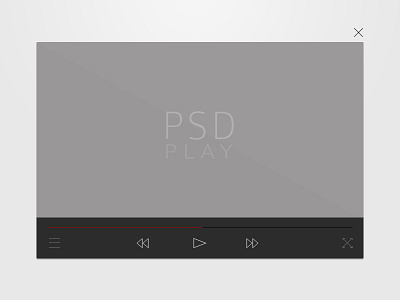 Flat Video Player