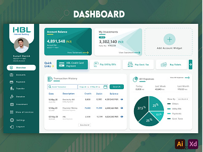 Dashboard 3d animation app branding design flat graphic design illustration logo ui