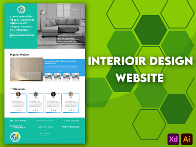 Interior Design 3d animation app branding design flat graphic design illustration logo ui