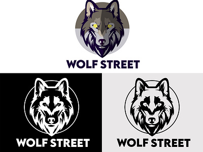 Wolf Street 3d animation app branding design flat graphic design illustration logo ui