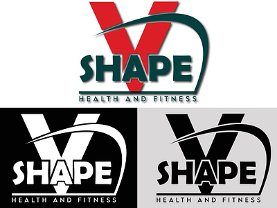 V shape logo 3d animation app branding design flat graphic design illustration logo ui