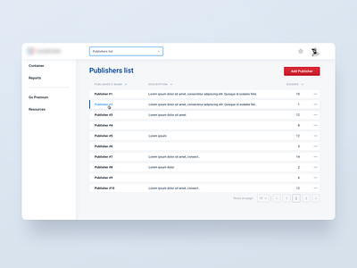 Bidding Platform - Wireframe 1