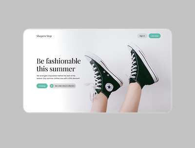 E-commerce Webdesign design figma figmadesign minimal vector webdesign webdesigner website