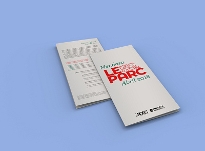 Brochure Le Parc argentina brochure brochure design cultural design editorial editorial design