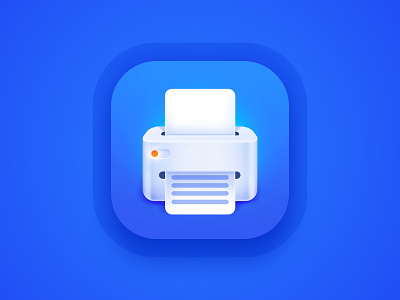 AirPrint app | App Store icons 3d airprint app applace apple apps appstore branding design graphic design icon icons illustration logo pages print printer promo store ui