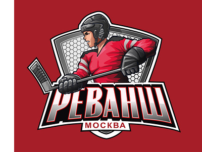 Youth hockey team logo art design flat graphic design illustration illustrator logo typography vector website