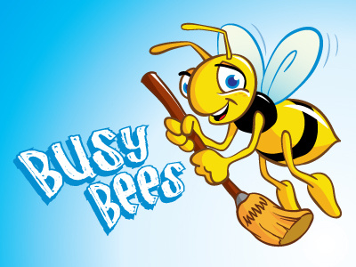 Busy Bees bees vector