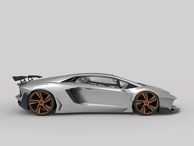 Lamborghini Aventador 3D Render