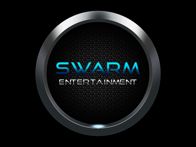 Swarm Entertainment Logo carbon entertainment fiber high logo logos mesh metallic nano swarm tech