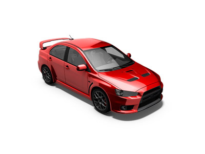 3D Car Icon 3d car evo icon mitsubishi rally