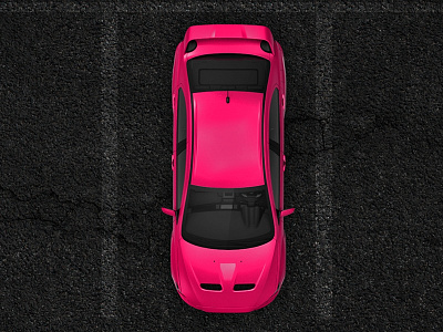 Top Down Racing Game Car One 3d car game gaming pink racing