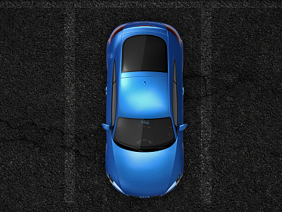 Top Down Racing Game Car Two 3d audi blue car down game racing top