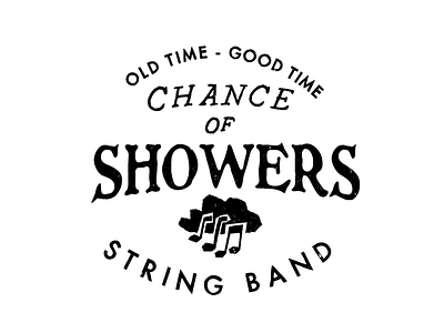 Chance of Showers band logo