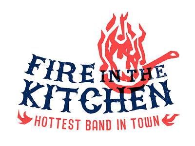 Fire In The Kitchen band logo