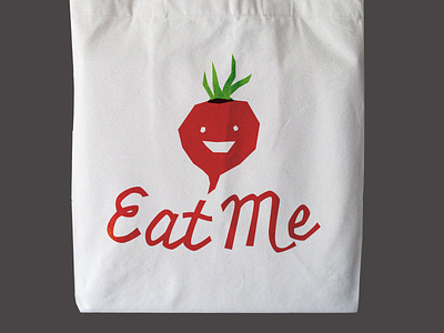 Eat Me food market organic tote
