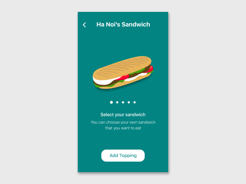 Choose your own sandwich