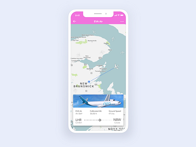 Flight Tracker 2 app design flight tracker ios iphone layout mobile ui ux vietnam