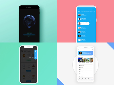 My Top 4 Shots on Dribbble from 2018