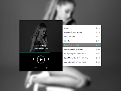 Daily UI #009 - Music Player