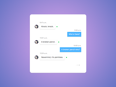 Daily UI #013 - Direct Messaging 013 chat dailyui direct instant message messaging text ui ux