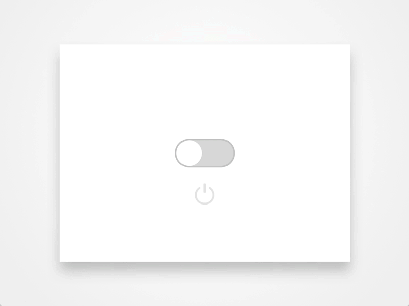 Daily UI #015 - On/Off Switch 015 animated button dailyui gif off on power switch toggle