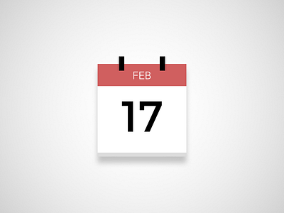 Daily UI #038 - Calendar 038 calendar dailyui februrary icon