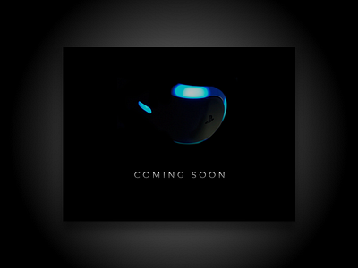 Daily UI #048 - Coming soon 048 coming soon dailyui playstation vr ps4 virtual reality