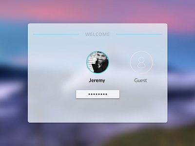 Daily UI #064 - Select User Type 064 account dailyui login select user type ui ux welcome