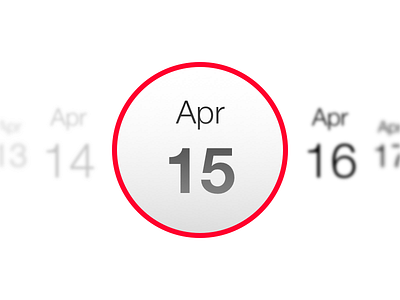 Daily UI #080 - Date Picker