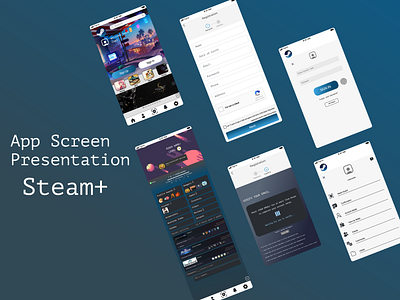 Steam+ concept design steam ux