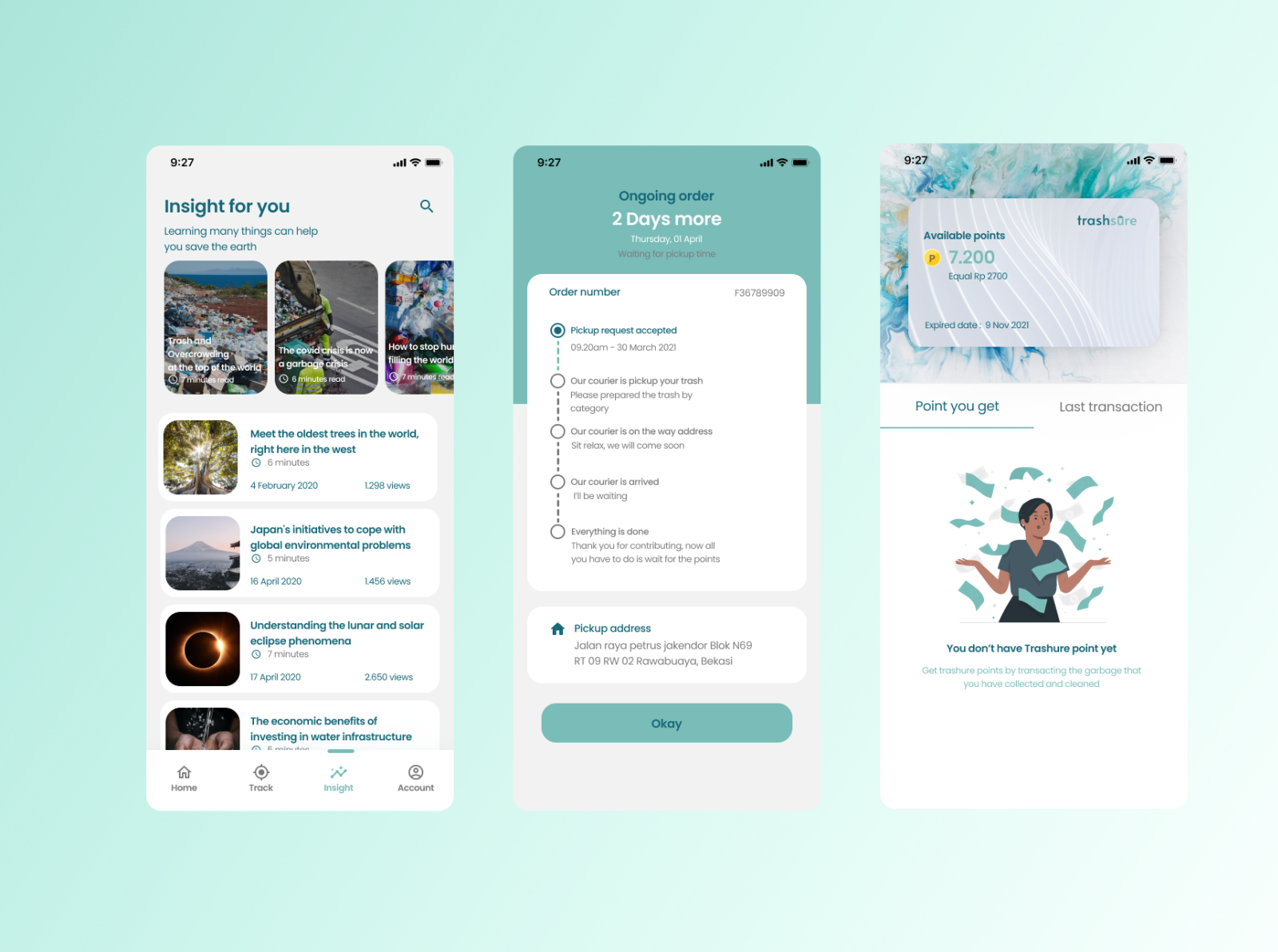 Trash apps coming soon by Annisya Diah Hutami on Dribbble