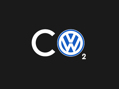 Volkswagen Co2 commercial event illustration irony news sarcasm smog volkswagen