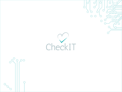 CheckIT brand checklist circuit healthcare logo logo design mobile app