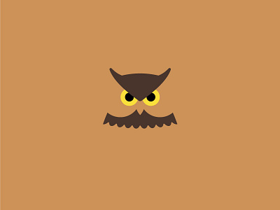 Owl animal bird minimal design owl