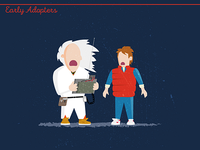 Early Adopters back to the future doc brown early adopters mart mcfly movie wonder