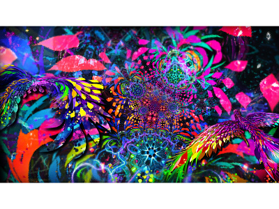 Cryptochrome Dreams 360art blockchain nft psychedelic virtualreality visionary