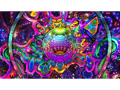 Next Level. 360art blockchain nft psychedelic virtualreality visionary