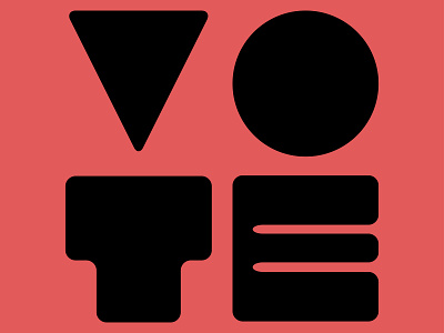 Vote Day 3 illustration lettering vote